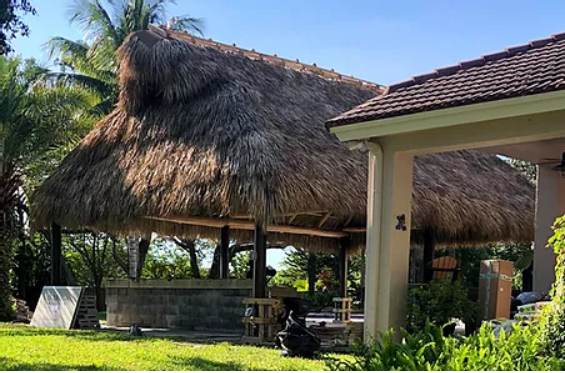 Tiki Hut Maintenance