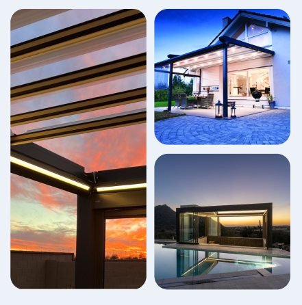 Pergola design and installation detail