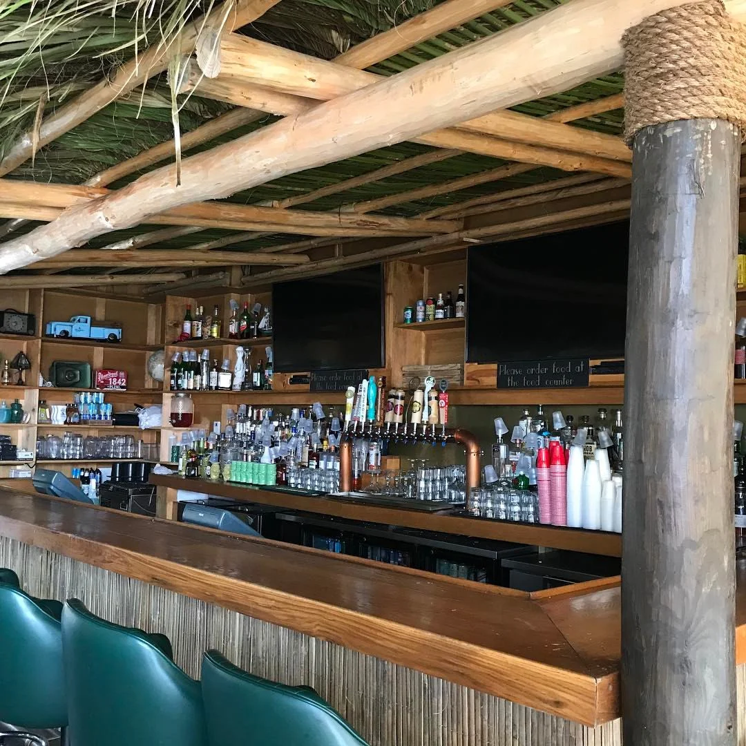 Tiki huts project photograph